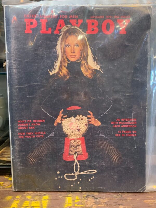 product details: PLAYBOY MAGAZINE | NOVEMBER 1972 | HOW THEY HUSTLE THE YOUTH VOTE photo