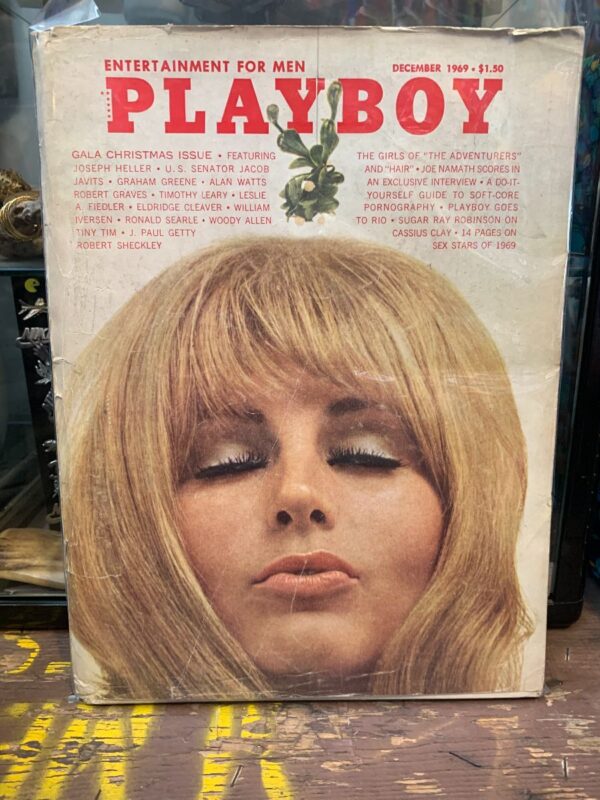 product details: PLAYBOY MAGAZINE | DECEMBER 1969 | GALA CHRISTMAS ISSUE GIRLS OF THE ADVENTURER AS-IS photo