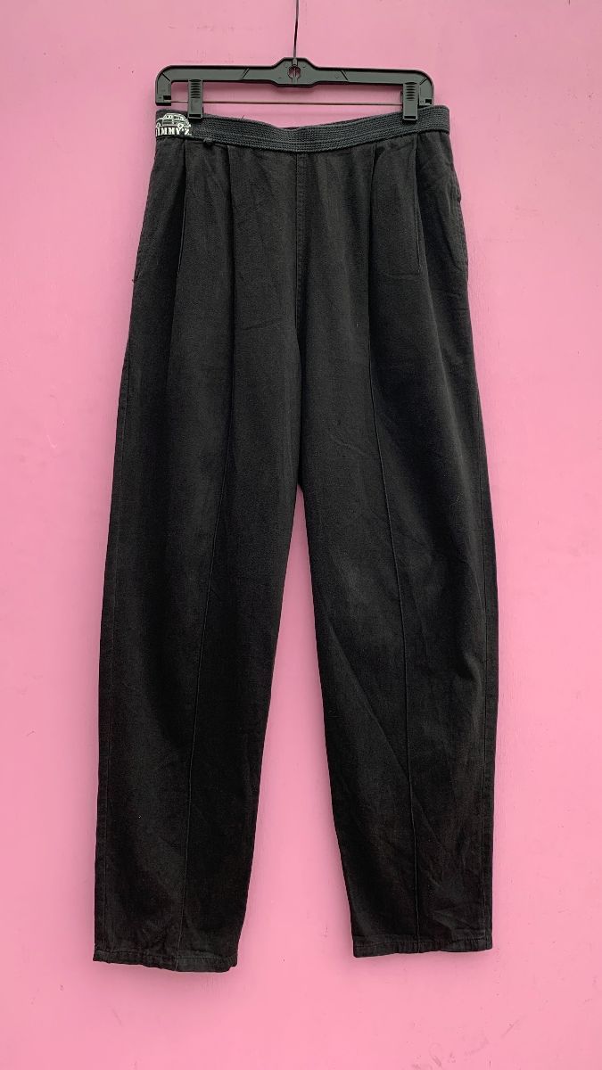 1980s-90s Deadstock Cotton Velcro Side Closure Cotton Skater Pants ...