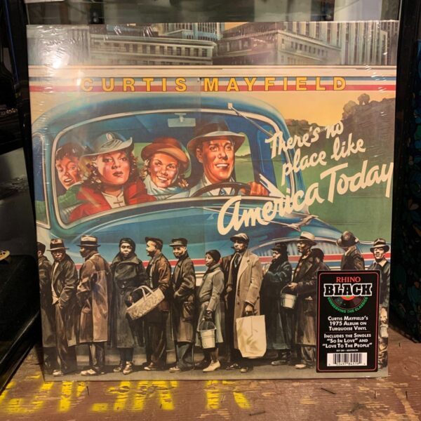product details: BW VINYL CURTIS MAYFIELD - AMERICA TODAY photo