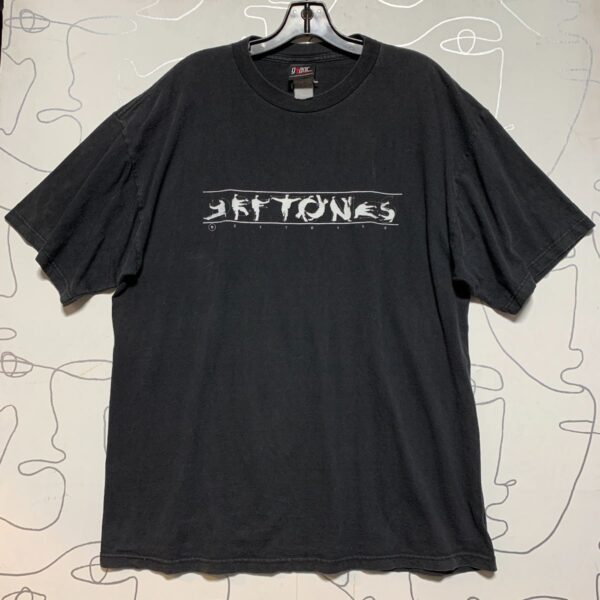product details: DEFTONES FIGHTING POSES ILLUSTRATION BLACK T-SHIRT AS-IS photo