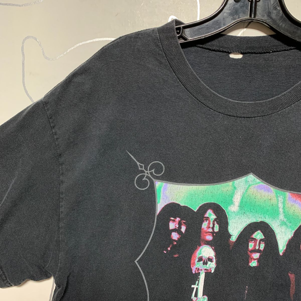Distressed Black Sabbath Band Cut Vintage Boardwalk As-is T-shirt Boxy 