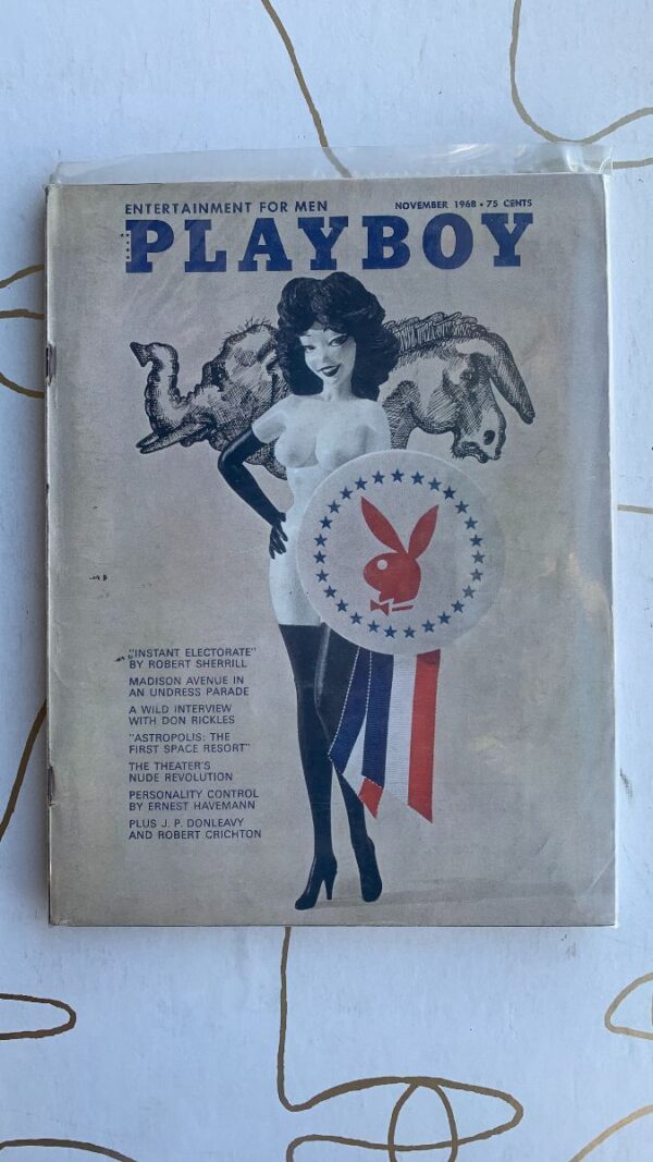 product details: PLAYBOY MAGAZINE | NOVEMBER 1968 | THE THEATERS NUDE REVOLUTION photo