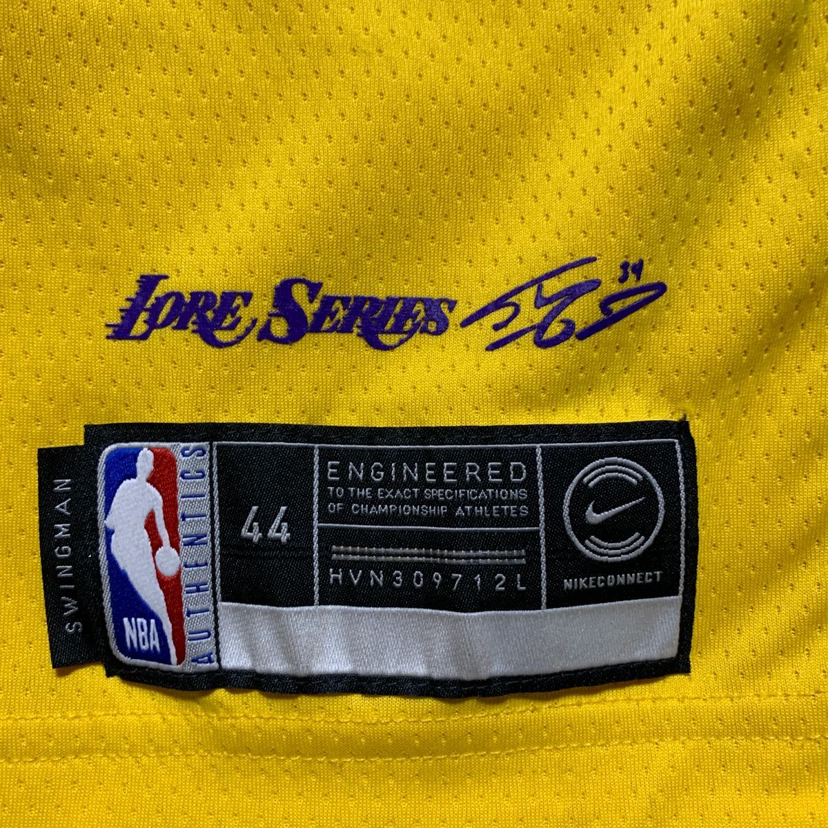 NBA Los Angeles Lakers LeBron James 23 Home Jersey – Yesterday's Fits