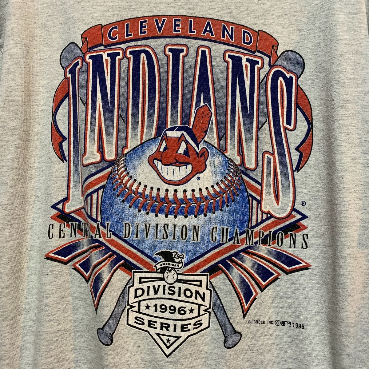 As-is 1996 Mlb Cleveland Indians Division Champions T-shirt | Boardwalk ...