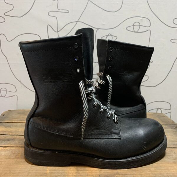 product details: BLACK ADDISON SUGE COMPANY MILITARY BOOTS photo