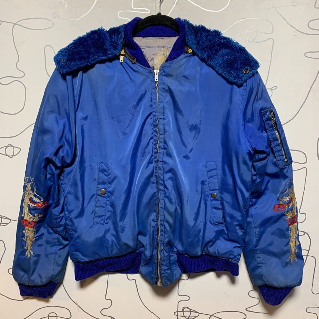 7879 Fully Embroidered Korea Jacket With Removable Hood And Side Arm