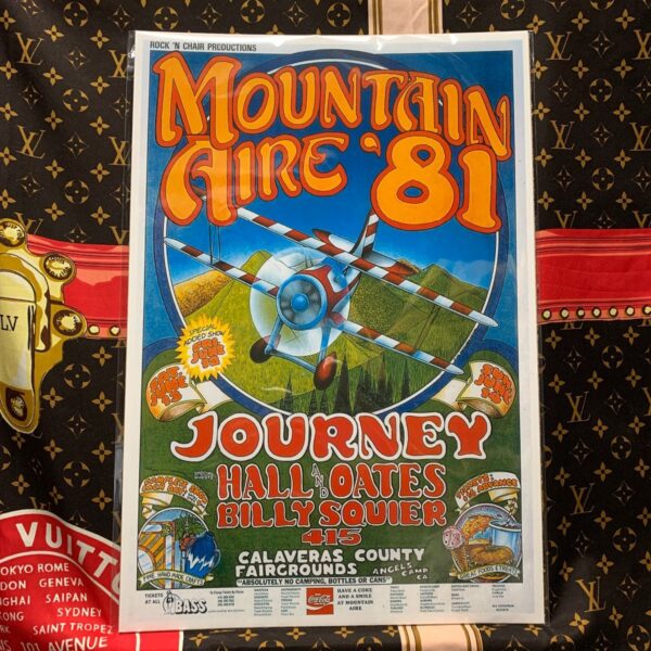 product details: MOUNTAIN AIRE 1981 FT JOURNEY AND BILLY SQUIRE LIVE AT CALAVERAS COUNTY FAIRGROUNDS photo