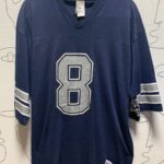 NFL DALLAS COWBOYS FOOTBALL JERSEY #8 AIKMAN AS-IS