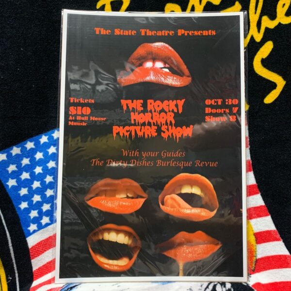 product details: THE ROCKY HORROR PICTURE SHOW GRAPHIC MOUTH POSTER photo
