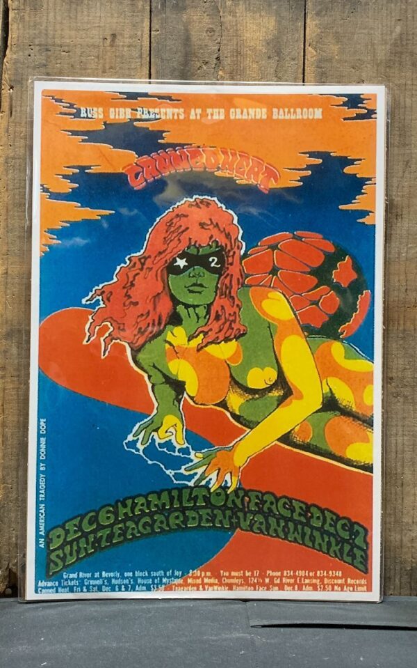 product details: CANNED HEAT LIVE AT THE GRANDE BALLROOM VERY COOL GRAPHIC POSTER photo