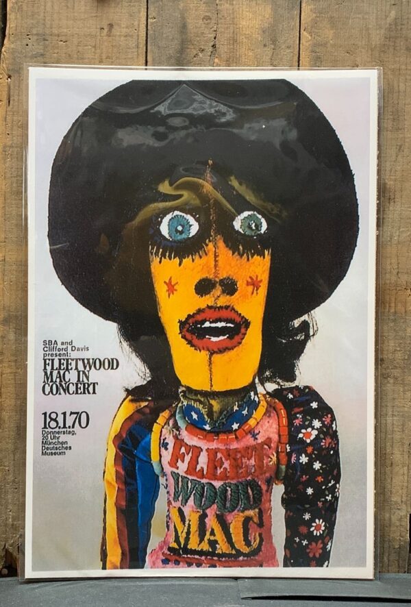 product details: FLEETWOOD MAC IN CONCERT 18.1.70 CRAZY DOLL GRAPHIC photo
