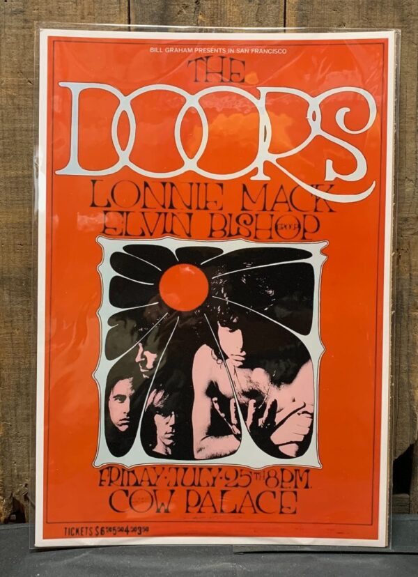 product details: THE DOORS, LONNIE MACK AND ELVIN BISHOP LIVE AT THE COW PALACE photo