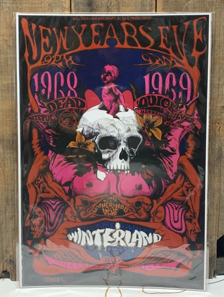 New Years Eve 1968-69 Grateful Dead Live At Winterland | Boardwalk Vintage