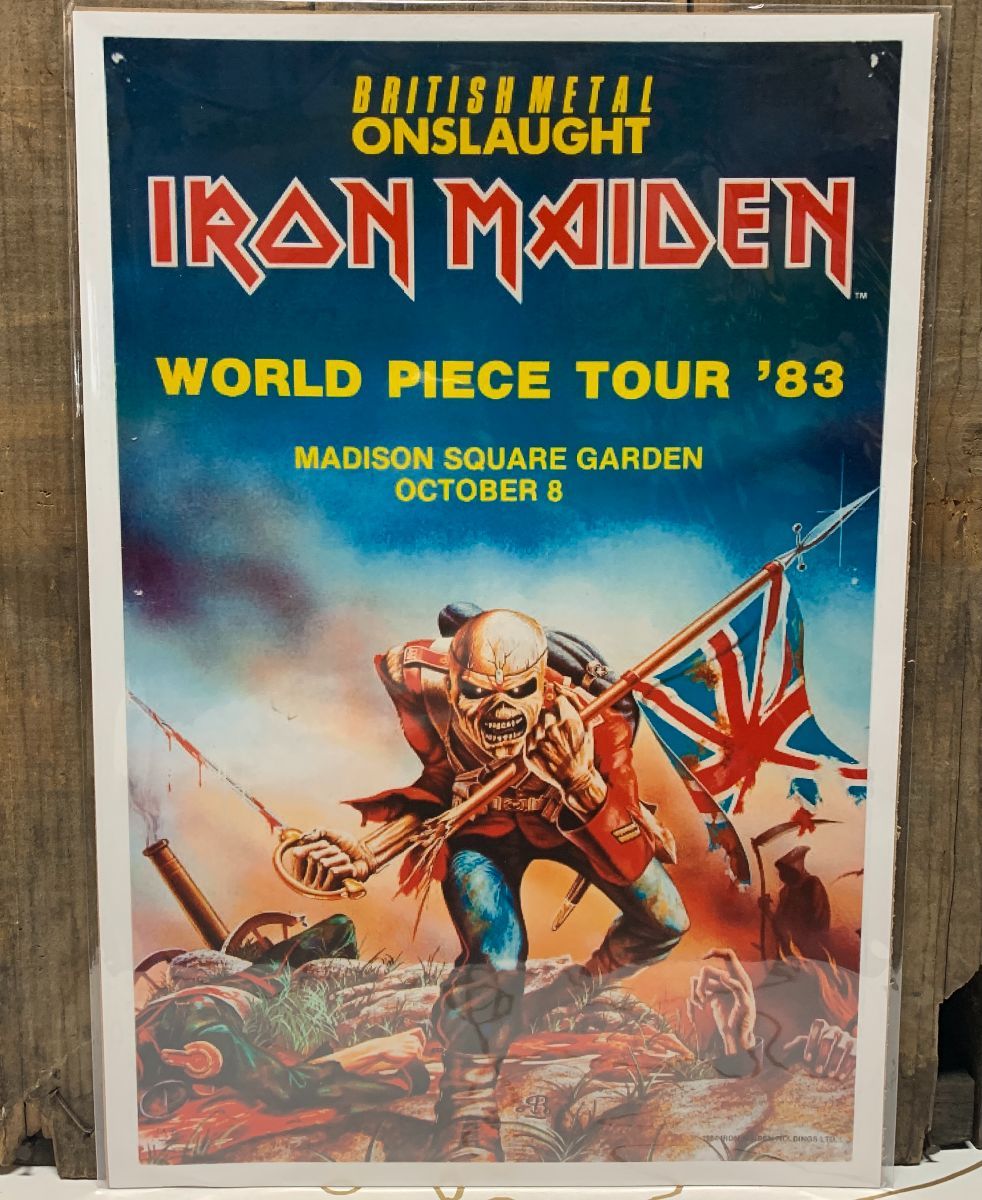 iron maiden world piece tour setlist