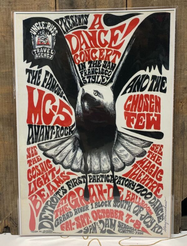 product details: THE FAMOUS MC5 AND THE CHOSEN FEW LIVE AT THE GRAN DE BALLROOM photo