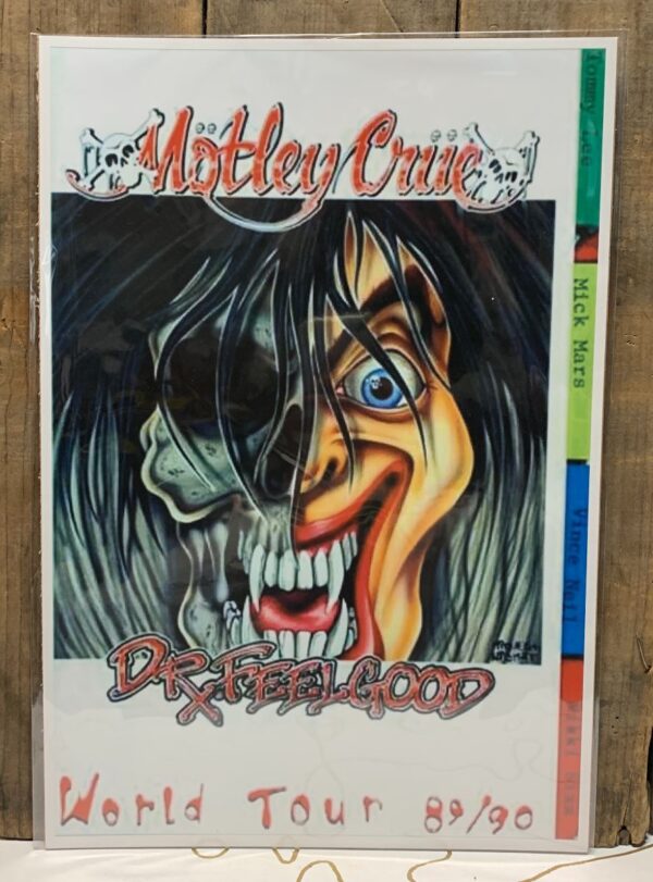 product details: MOTLEY CRUE DR FEELGOOD WORLD TOUR 89-90 photo