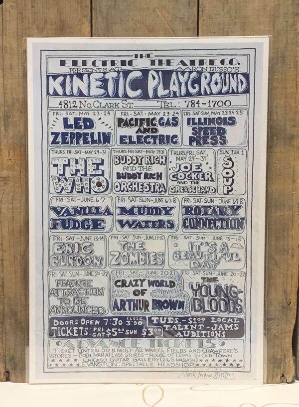 product details: LED ZEPPELIN, THE WHO, ERIC BURDON AND MANY MORE LIVE AT THE KINETIC PLAYGROUND photo