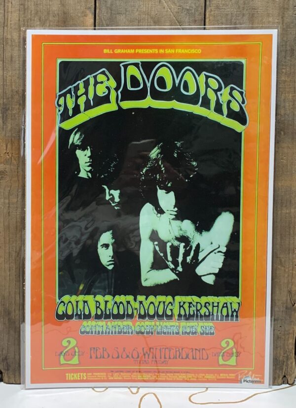 product details: THE DOORS LIVE IN SAN FRANCISCO AT WINTERLAND POSTER photo