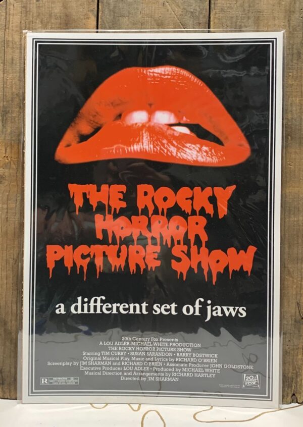 product details: THE ROCKY HORROR PICTURE SHOW A DIFFERENT SET OF JAWS GRAPHIC LIP BITE POSTER photo