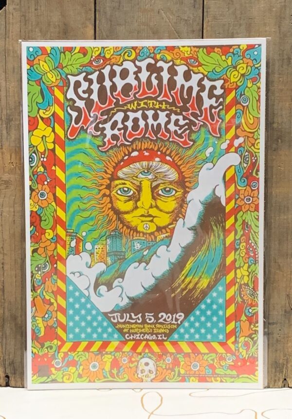 product details: SUBLIME WITH ROME GRAPHIC ALL SEEING EYE SUN JULY 2019 photo