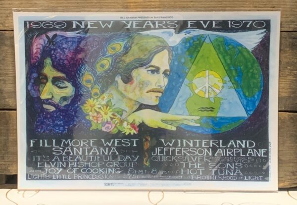 product details: NEW YEARS EVE CONCERT 1969-70 LIVE AT FILLMORE WEST AND WINTERLAND WITH SANTANA AND JEFFERSON AIRPLANE photo