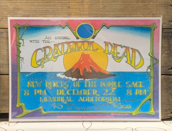 product details: AN EVENING WITH THE GRATEFUL DEAD GRAPHIC EXPLODING VOLCANO photo