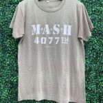 CLASSIC MASH TSHIRT M*A*S*H 4077TH T-SHIRT SINGLE STITCHED