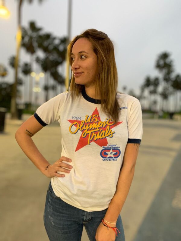 product details: VINTAGE 1984 U.S OLYMPIC TRIALS T-SHIRT photo