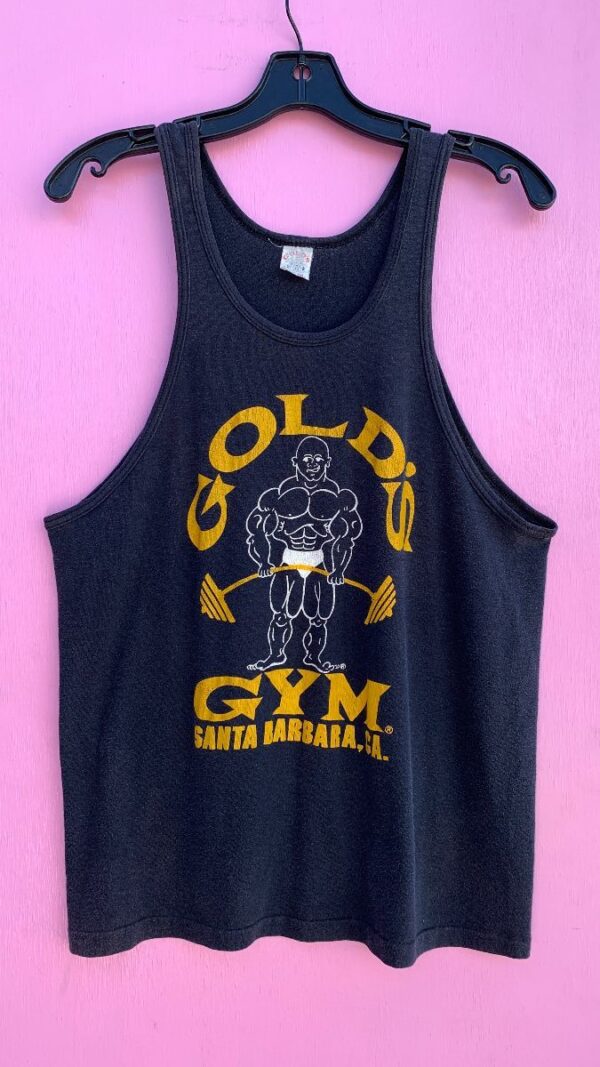 product details: GOLDS GYM SANTA BARBARA MUSCLE TANK TOP photo