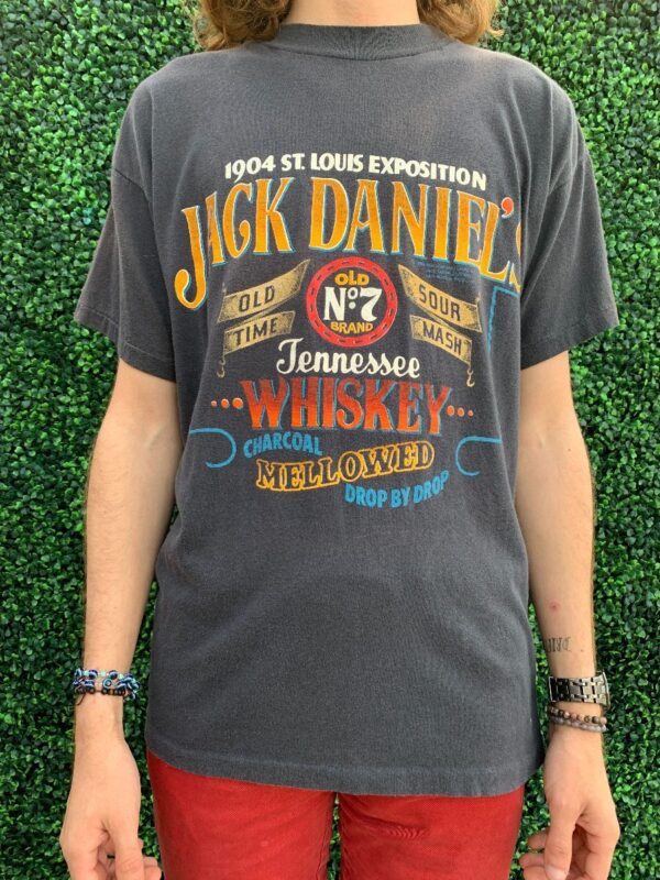 product details: 1904 ST. LOUIS EXPOSITION JACK DANIELS TENNESSEE WHISKEY GRAPHIC T-SHIRT photo