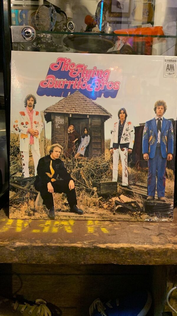 product details: BW VINYL THE FLYING BURRITO BROTHERS - THE GILDED PALACE OF SIN photo