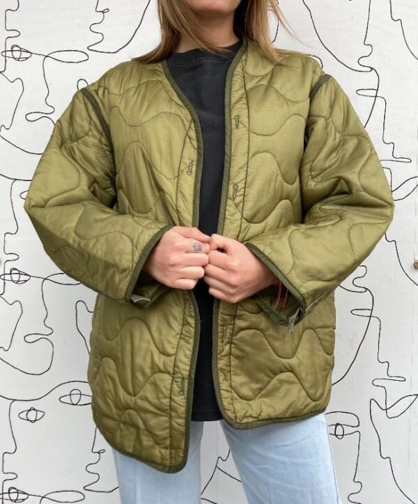 product details: QUILTED POLYESTER MILITARY JACKET LINER photo