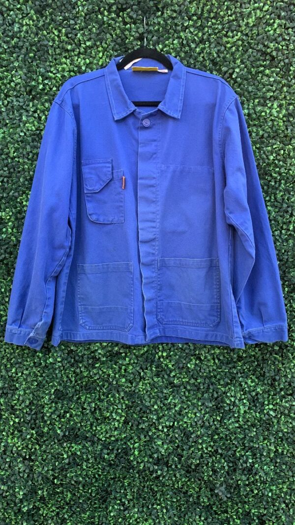 product details: AS IS FRENCH COTTON WORKWEAR COLLARED JACKET photo