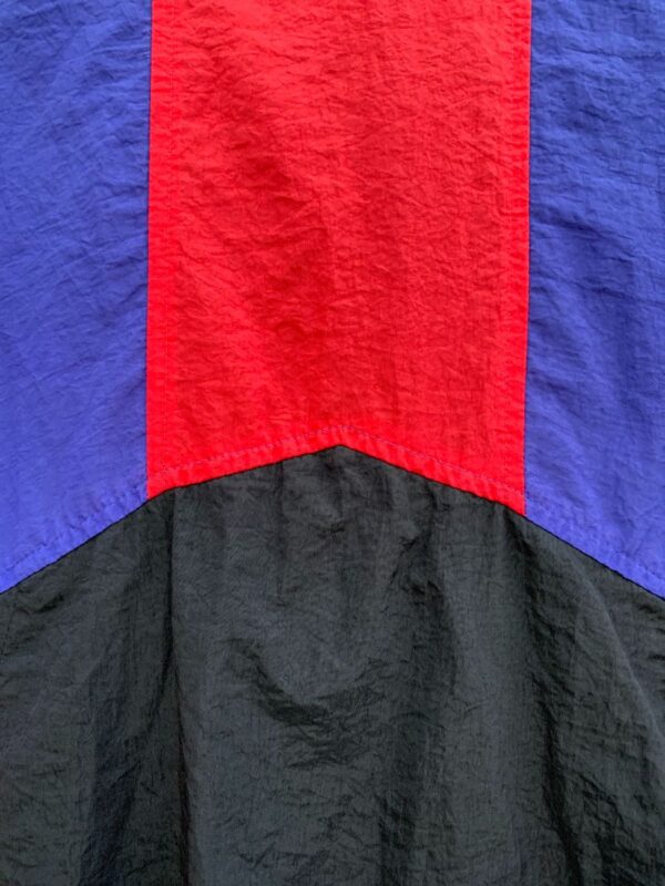 1990S GRAY TAG NIKE COLOR BLOCK ZIP UP WINDBREAKER AS-IS