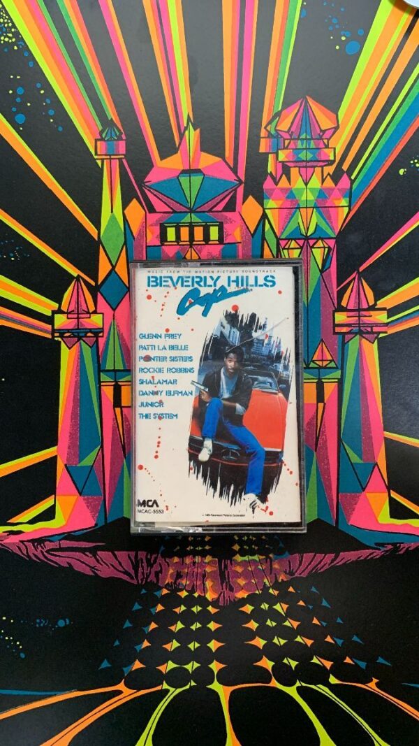 product details: BEVERLY HILLS COP MUSIC TO THE MOTION PICTURE SOUNDTRACK CASSETTE photo
