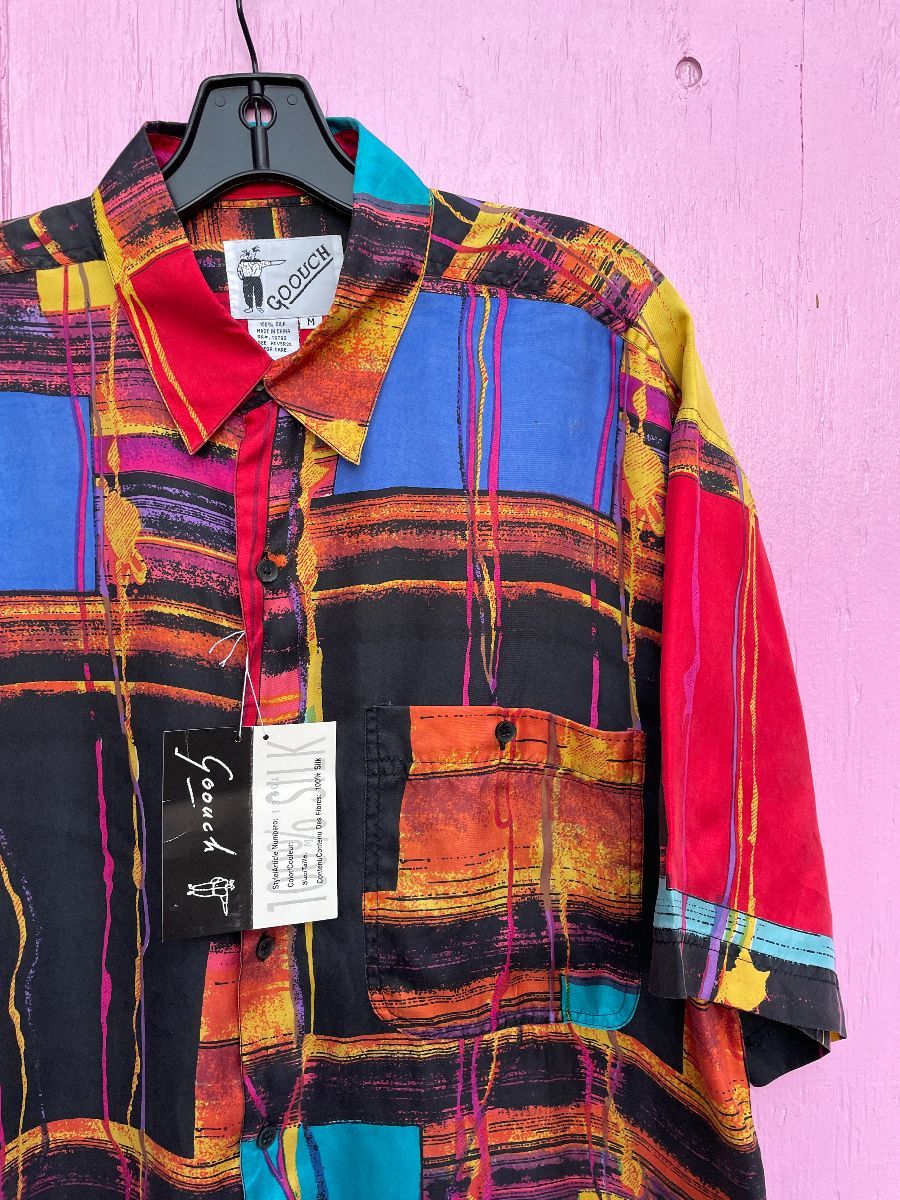 artificiallaboratory Vintage 90s Michael Jordan Golf Boa Resort Shirts Button Up Streetwear Size L