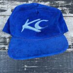 CORDUROY HAT WITH EMBROIDERED KC LOGO