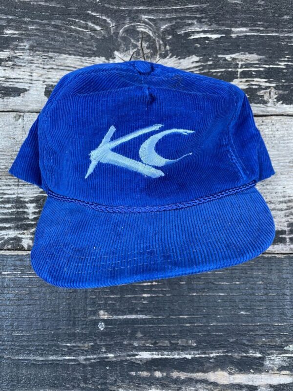product details: CORDUROY HAT WITH EMBROIDERED KC LOGO photo