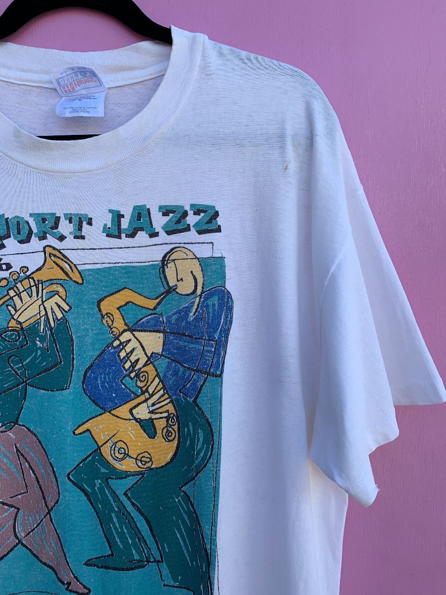 Newport Jazz Festival 1996 Single Stitch T-shirt | Boardwalk Vintage