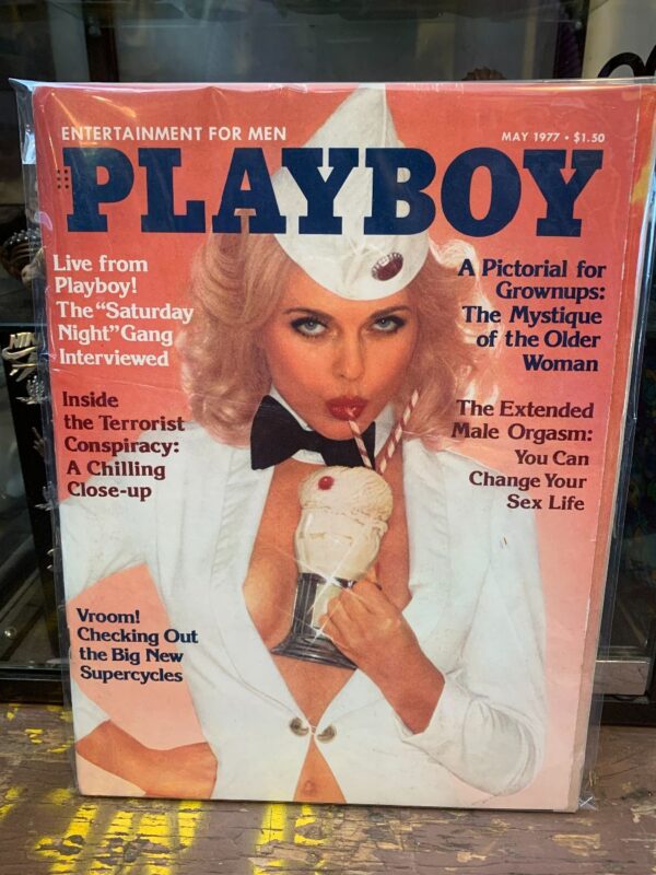 product details: PLAYBOY MAGAZINE | MAY 1977 | LIVE FROM PLAYBOY THE SATURDAY NIGHT GANG INTERVIEWED photo