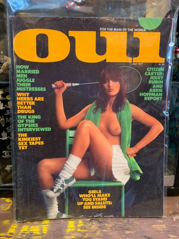 product details: OUI MAGAZINE | JULY 1977 | HOW MARRIED MEN JUGGLE THEIR MISTRESSES photo