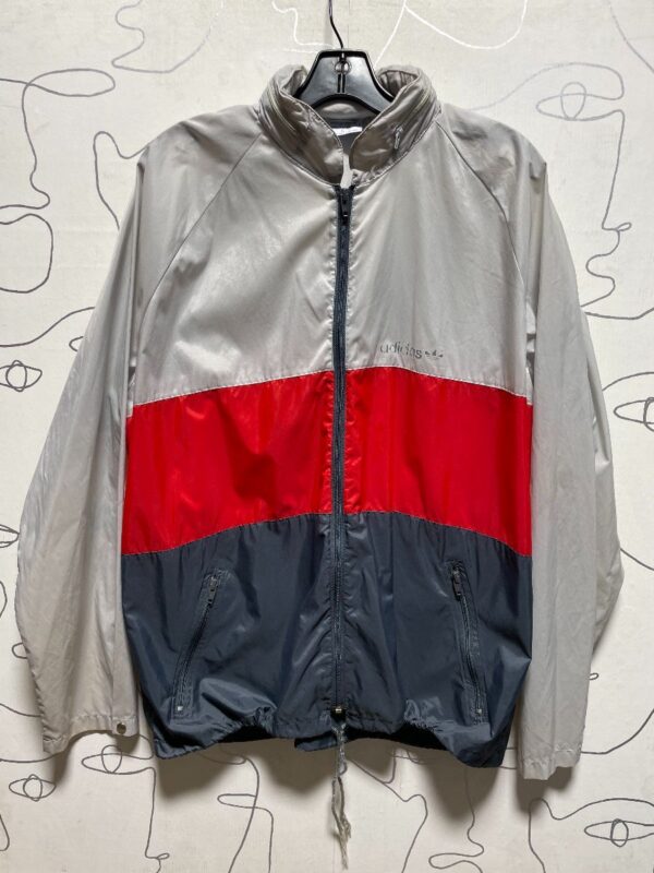 product details: RETRO ADIDAS COLORBLOCK HOODED WINDBREAKER AS-IS photo