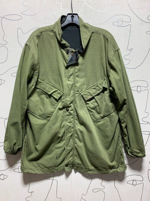 product details: THIN MILITARY STYLE ZIPUP JACKET W/ INNER LINING photo