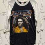 DEADSTOCK VAN HALEN W/ DAVID LEE ROTH RAGLAN TEE