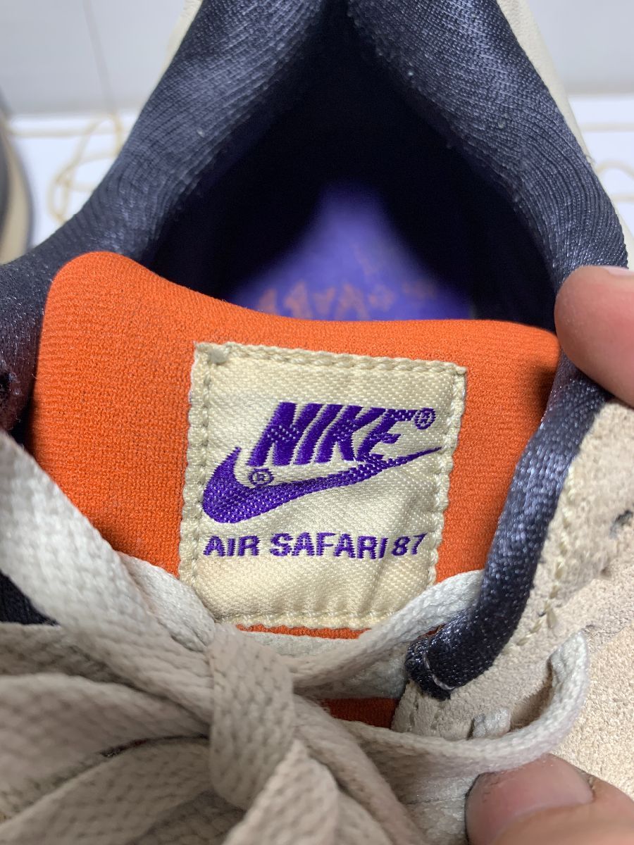 Nike Air Safari Air Max 1 Og Mowabb Shoes W/ Birch-orange / Blue ...