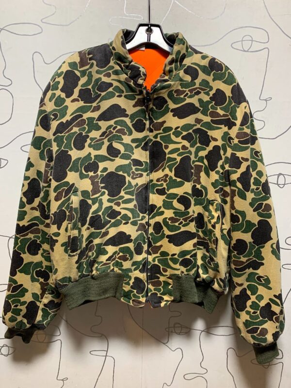product details: ARMY PATTERN BOMBER STYLED ZIP UP JACKET photo