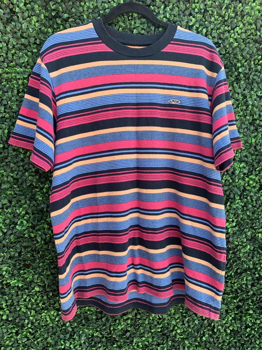 Striped Supreme Shirt | Boardwalk Vintage