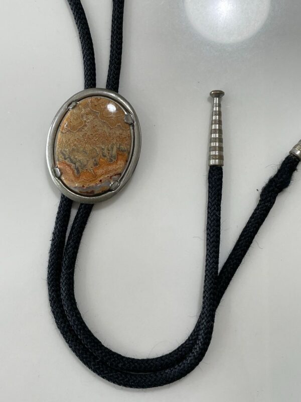 product details: JASPER BOLO TIE CORD NECKLACE photo