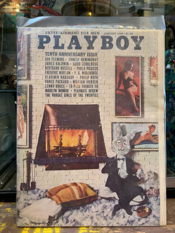 product details: PLAYBOY MAGAZINE-JANUARY 1964 | TENTH ANNIVERSARY ISSUE | THE VARGAS GIRLS OF THE TWENTIES photo